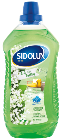 Sidolux Soda Power čistič PVC, dlažba 1l Konvalinka